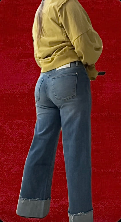 The Stormi Stovepipe Cuff Jean-RTS