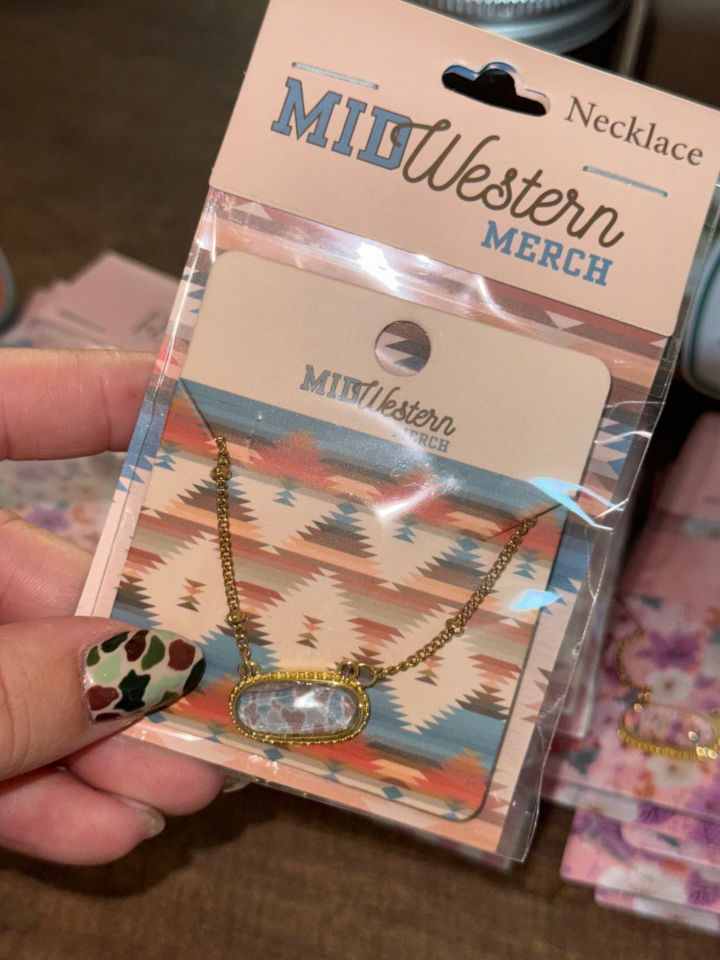 Camo Necklace