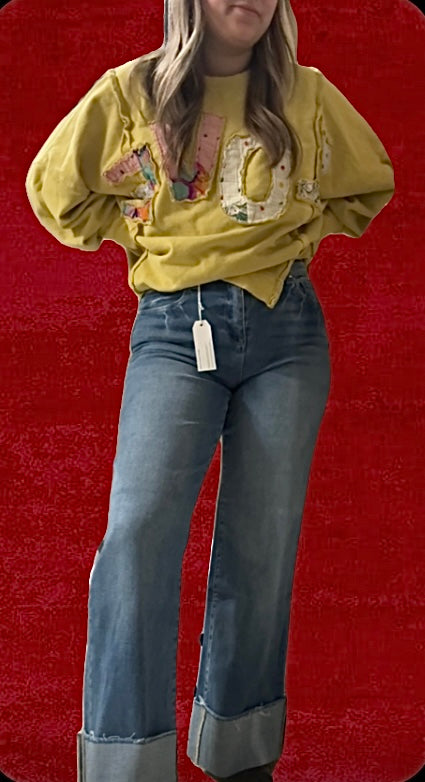 The Stormi Stovepipe Cuff Jean-RTS