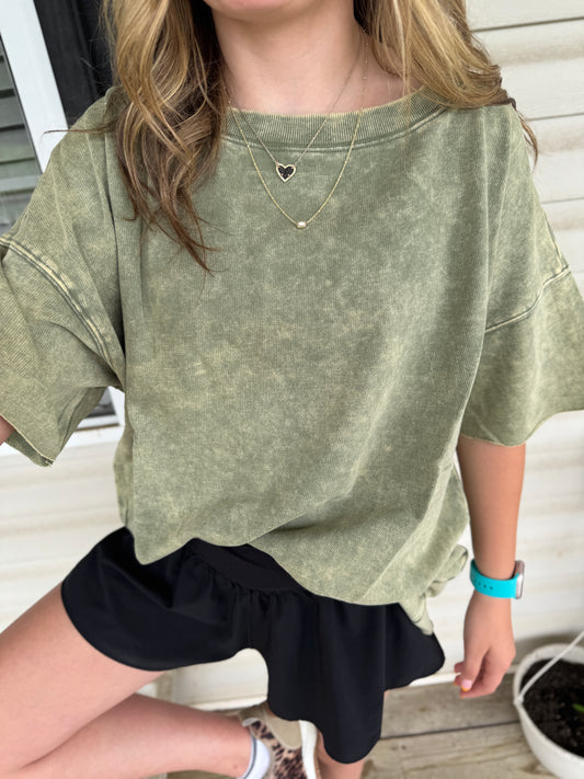 The Southern Hippie Basics Collection - Acid Washed Cotton Tees