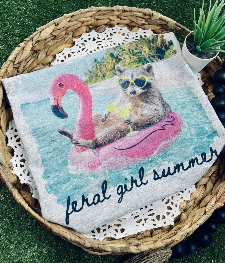 Feral Girl Summer (Gildan Tee)