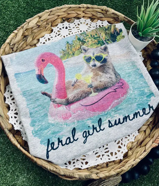 Feral Girl Summer (Gildan Tee)