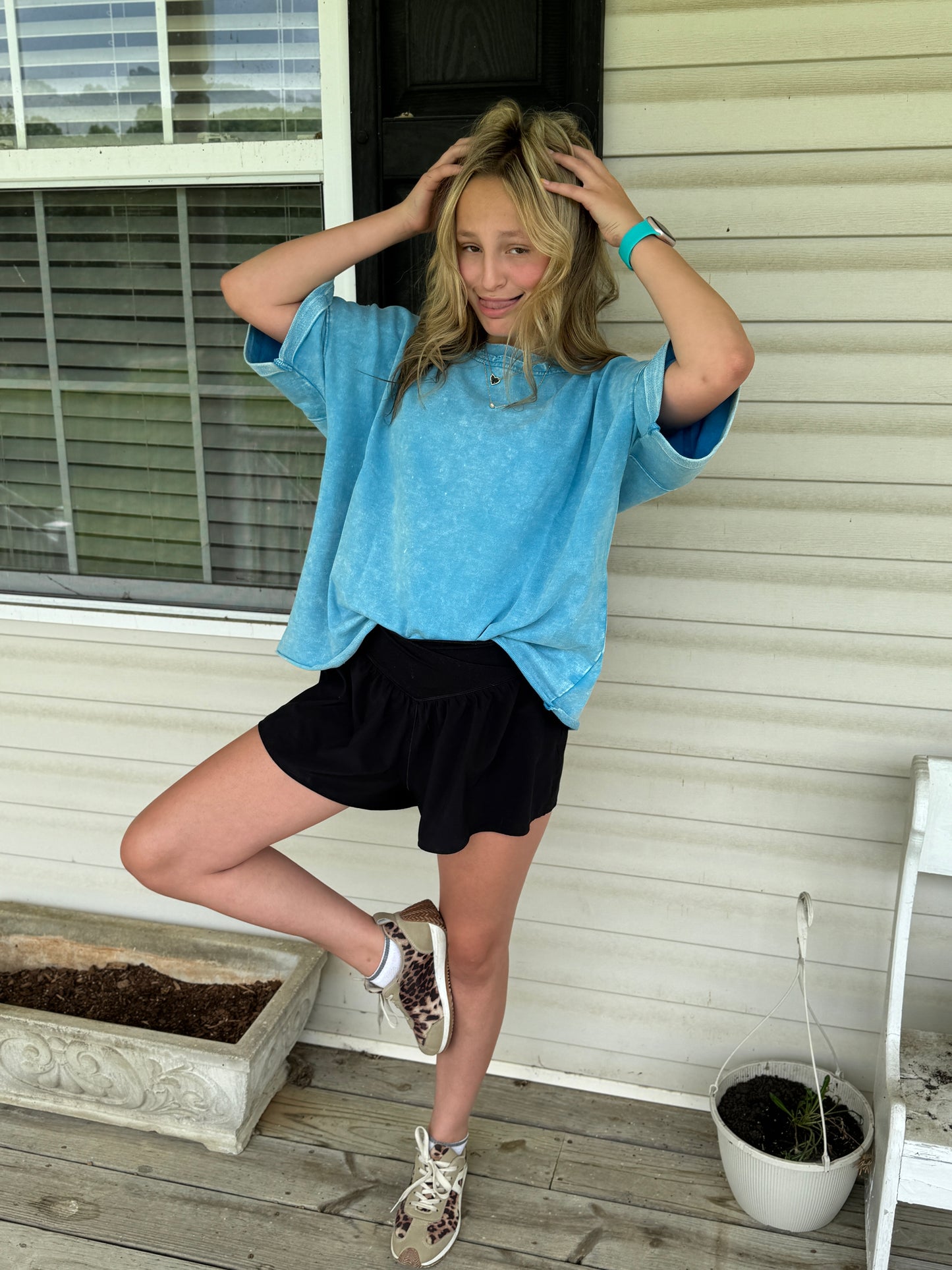 The Southern Hippie Basics Collection - Acid Washed Cotton Tees