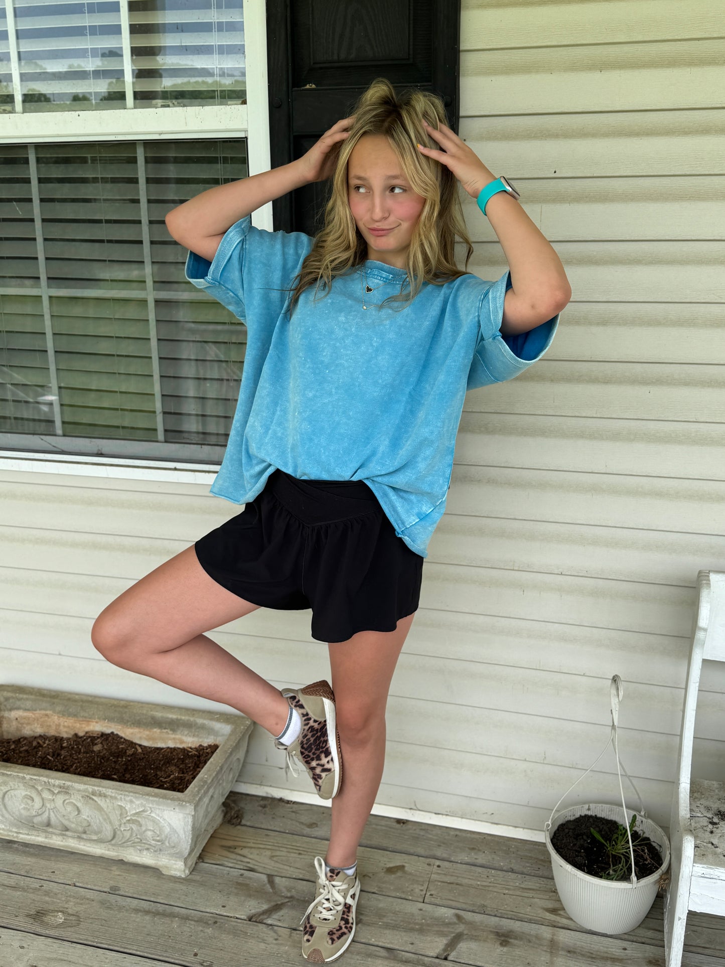 The Southern Hippie Basics Collection - Acid Washed Cotton Tees