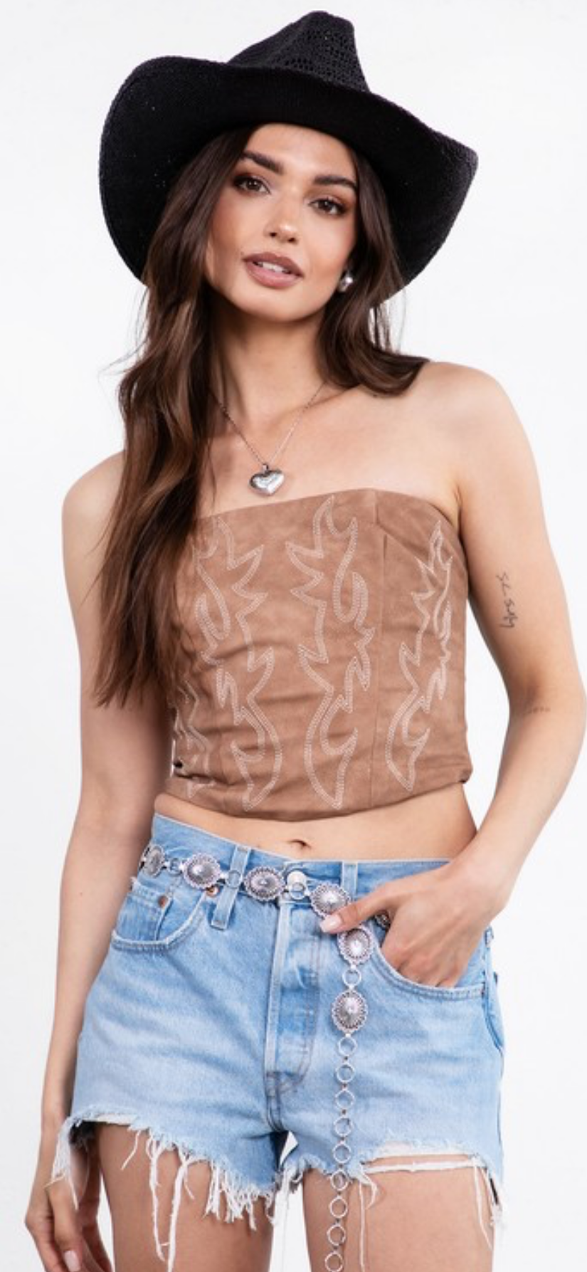 The Geraldene Corset Top - RTS