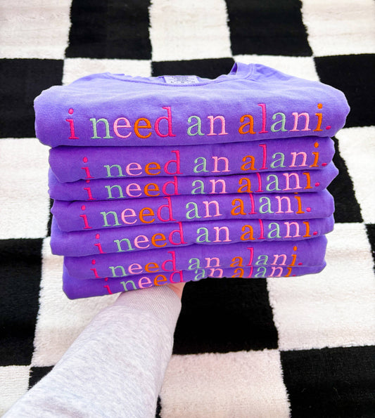 I need a drink Embroidered Tee | Trendy tee, summer tshirt